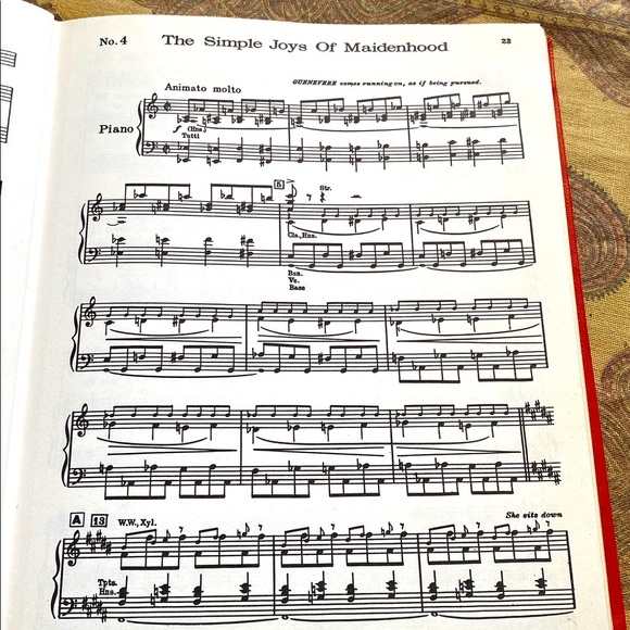 CAMELOT COMPLETE VOCAL SCORE Alan Jay Lerner & Frederick LOEWE 1962 1967 - Picture 11 of 15